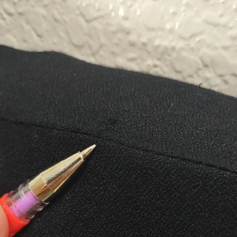 Sarah Elizabeth Black Short Sleeve Shirt with Embroidered Sleeves - Picture 3 of 17